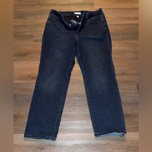 Lane Bryant Dark Blue Boot Cut Jeans